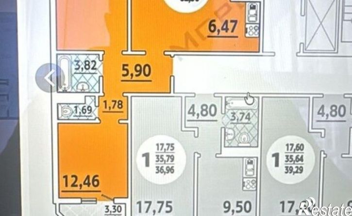 3-комн квартира улица Героя Аверкиева, 15,  д. 15