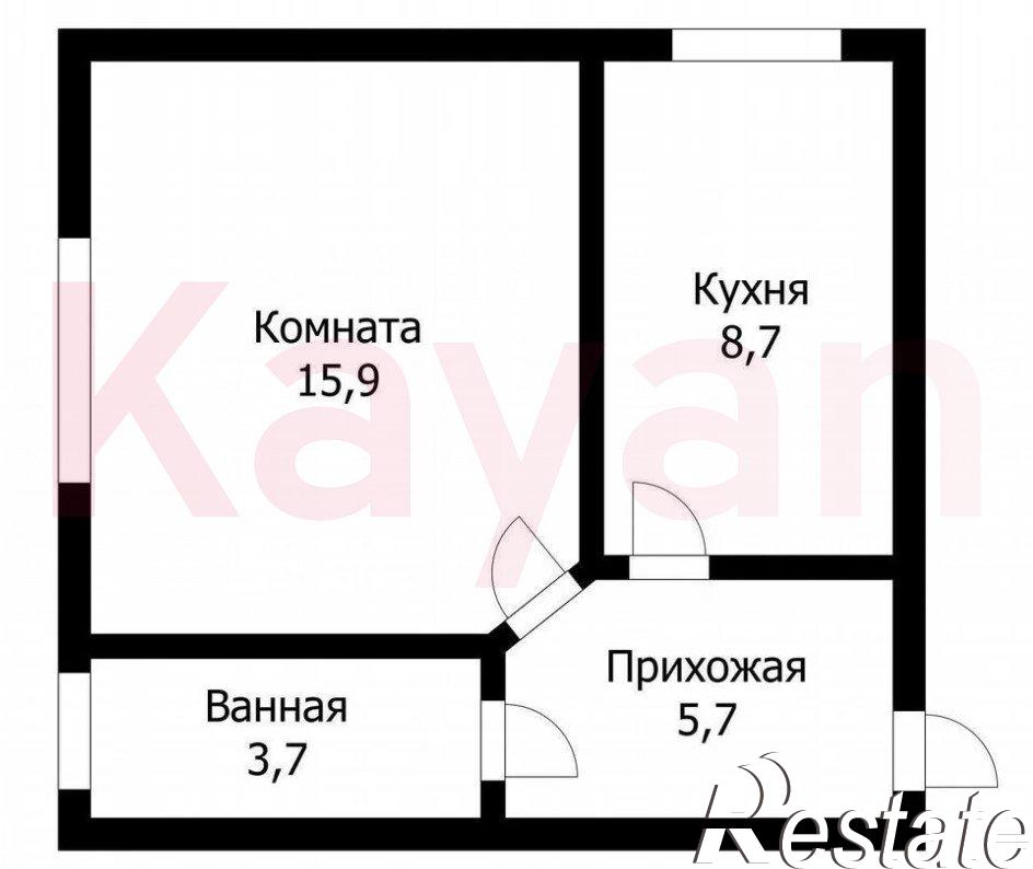 Купить квартиру за 4 400 000 рублей на Курская ул.