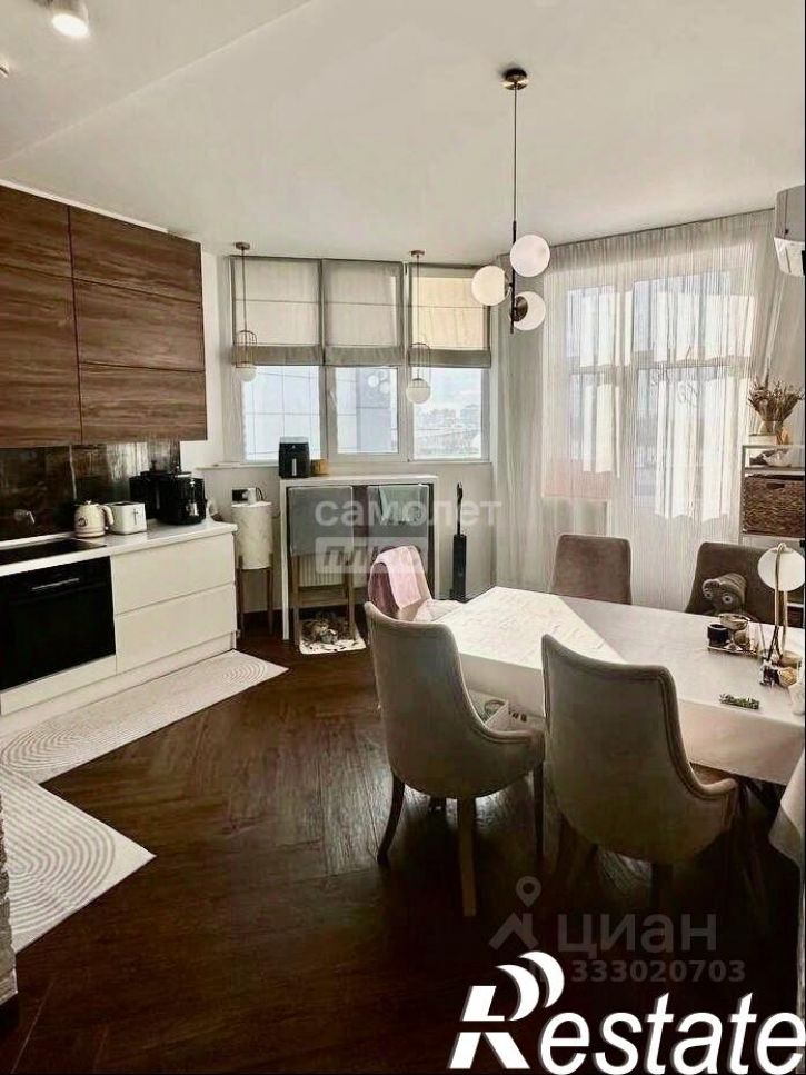 3-комн квартира улица Кубанская Набережная, 39,  д. 39