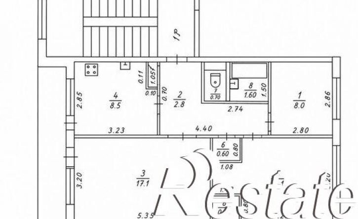 3-комн квартира Тепличная улица, 32,  д. 32