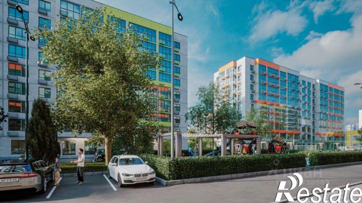 2-комн квартира в новом доме улица имени Генерала Брусилова, 22,  д. 22