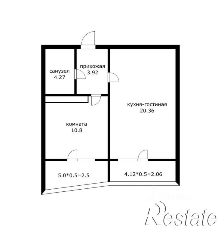 1-комн квартира улица Карякина, 5 к1,  д. 5 к1