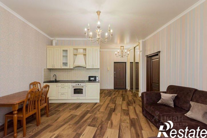 1-комн квартира улица Кубанская Набережная, 39,  д. 39