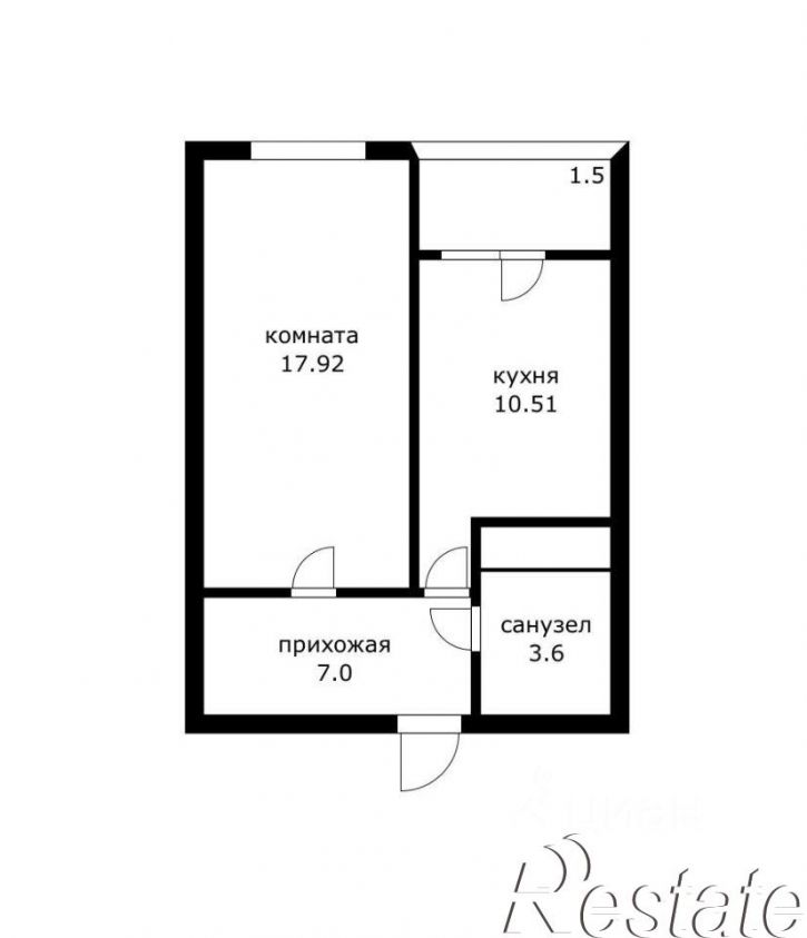 1-комн квартира Дальняя улица, 8 к2,  д. 8 к2