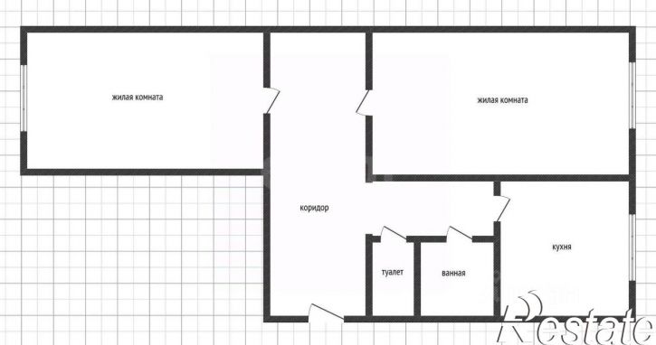 2-комн квартира улица Благоева, 14,  д. 14