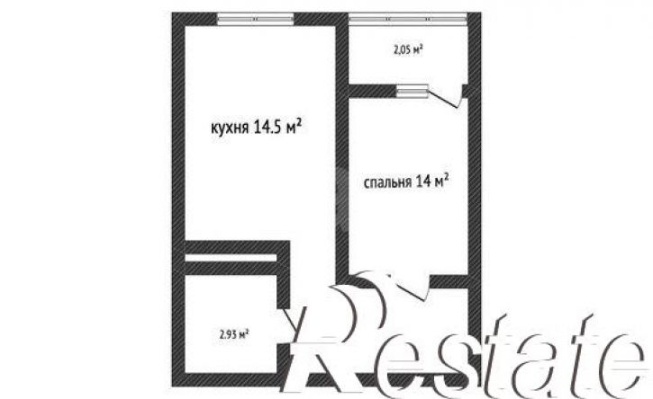 1-комн квартира Российская улица, 267 к5,  д. 267 к5