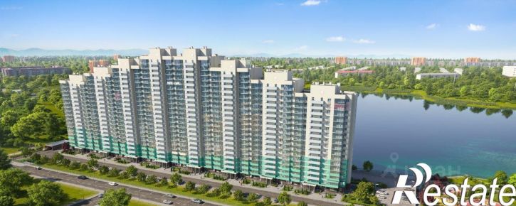 2-комн квартира в новом доме улица Селезнёва, 104/1,  д. 104/1