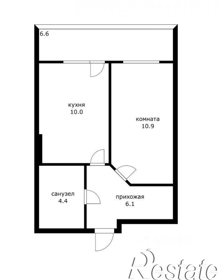 1-комн квартира улица Красных Партизан, 1/4 к1,  д. 1/4 к1