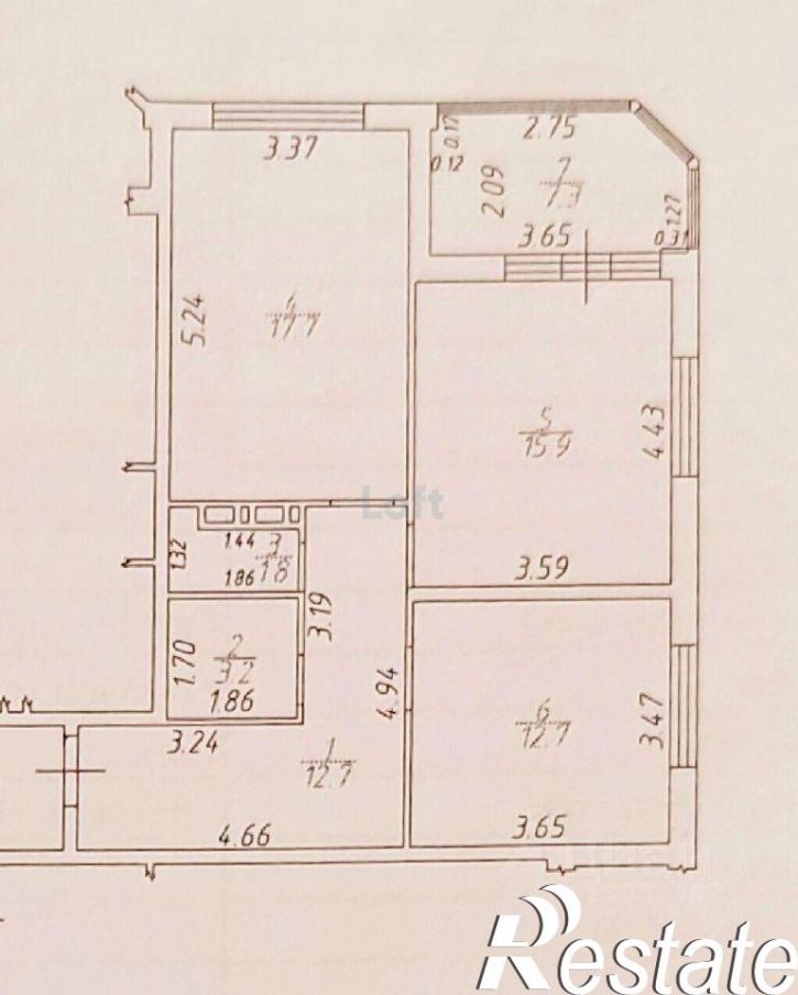 2-комн квартира бульвар Адмирала Пустошкина, 11 к3,  д. 11 к3