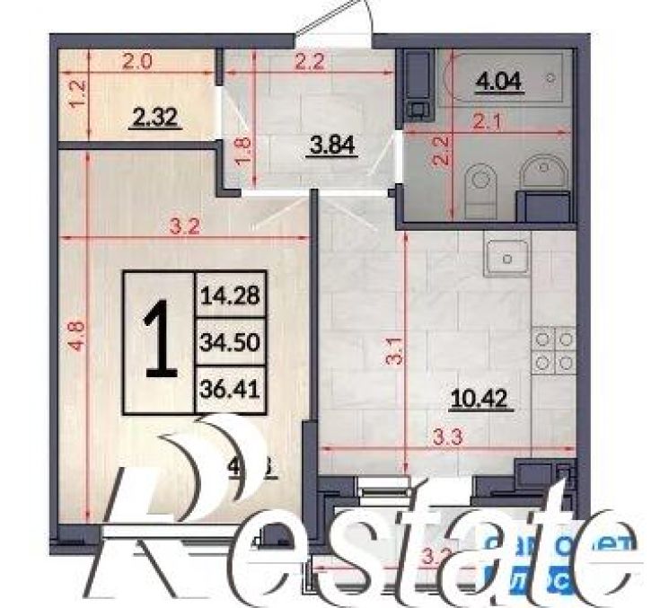 1-комн квартира улица Героев-Разведчиков, 11 к1,  д. 11 к1