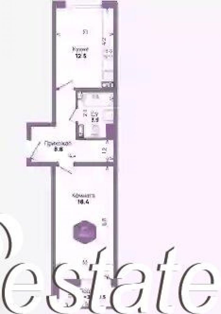 1-комн квартира улица Героев-Разведчиков, 11/4,  д. 11/4