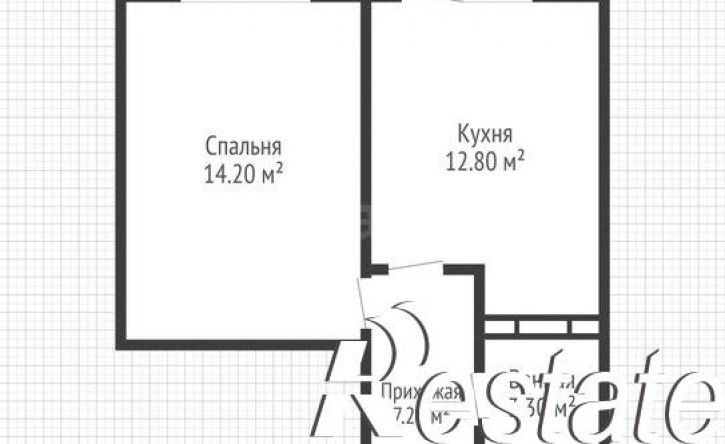 1-комн квартира Круговая улица, 4В к7,  д. 4В к7