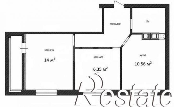 2-комн квартира улица Наставников, 12,  д. 12