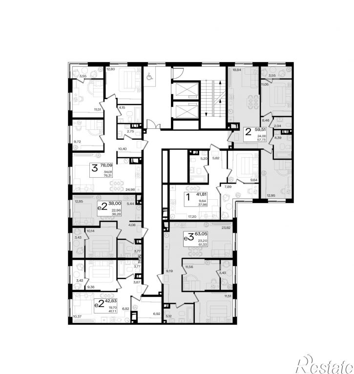 2-комн квартира в новом доме Старокубанская улица, 122/7,  д. 122/7