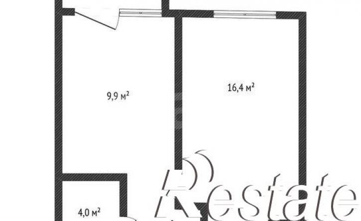 1-комн квартира улица Мурата Ахеджака, 12 к1,  д. 12 к1