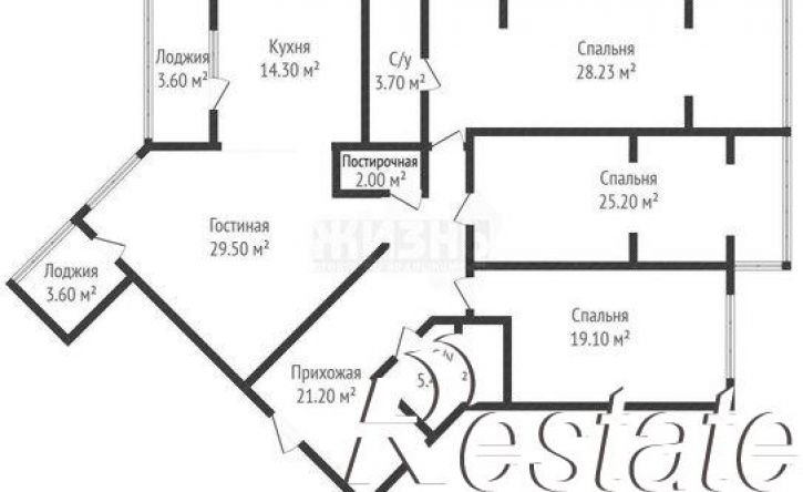 3-комн квартира Дальняя улица, 39/2,  д. 39/2