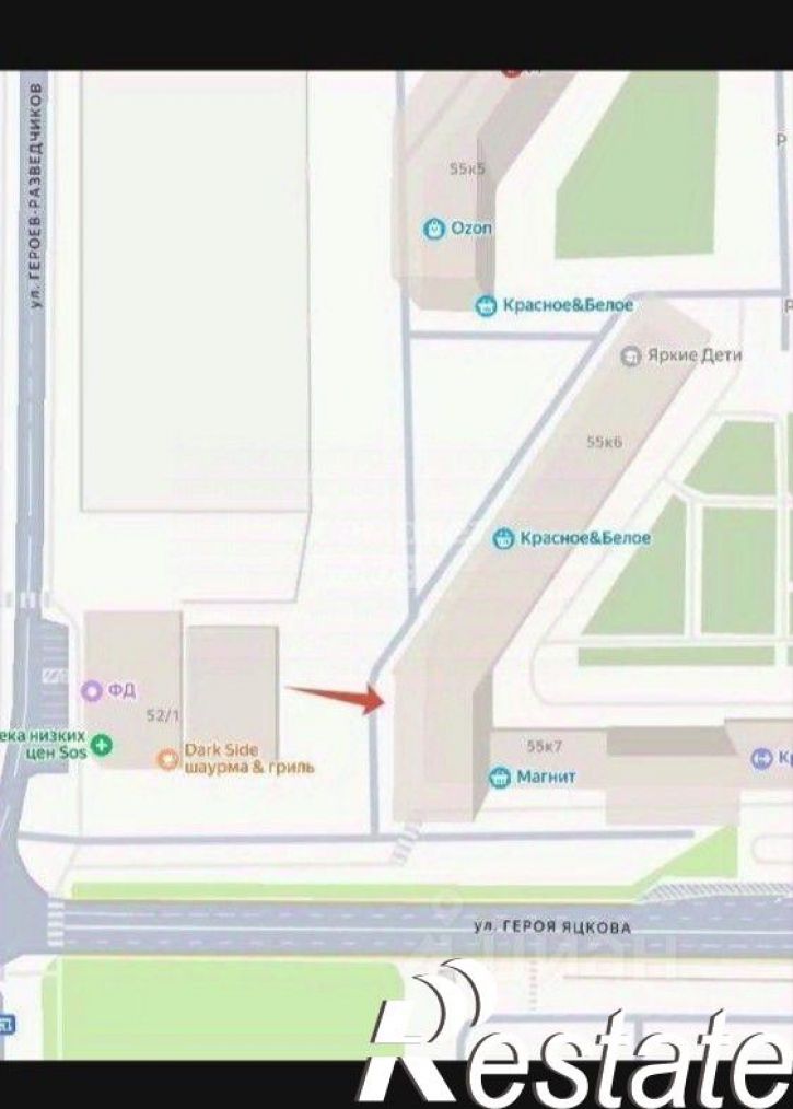 Склад Домбайская улица, 55 к6,  д. 55 к6