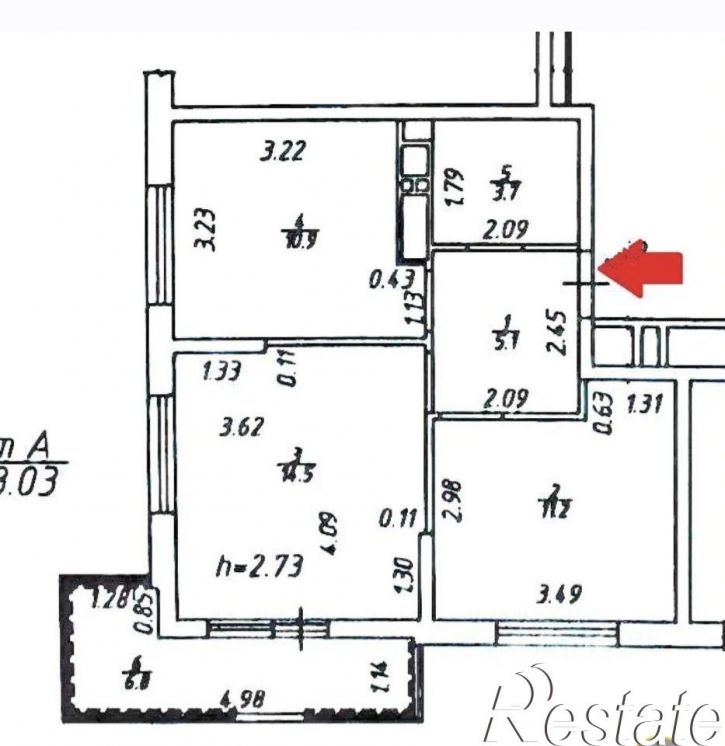 2-комн квартира Конгрессная улица, 41 к1,  д. 41 к1
