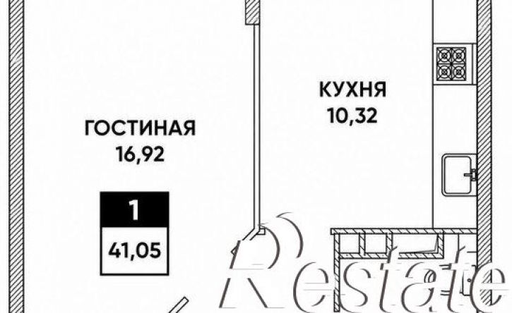 1-комн квартира улица Григория Булгакова, 16,  д. 16