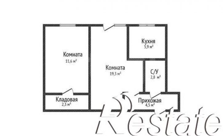 2-комн квартира улица Гагарина, 143,  д. 143