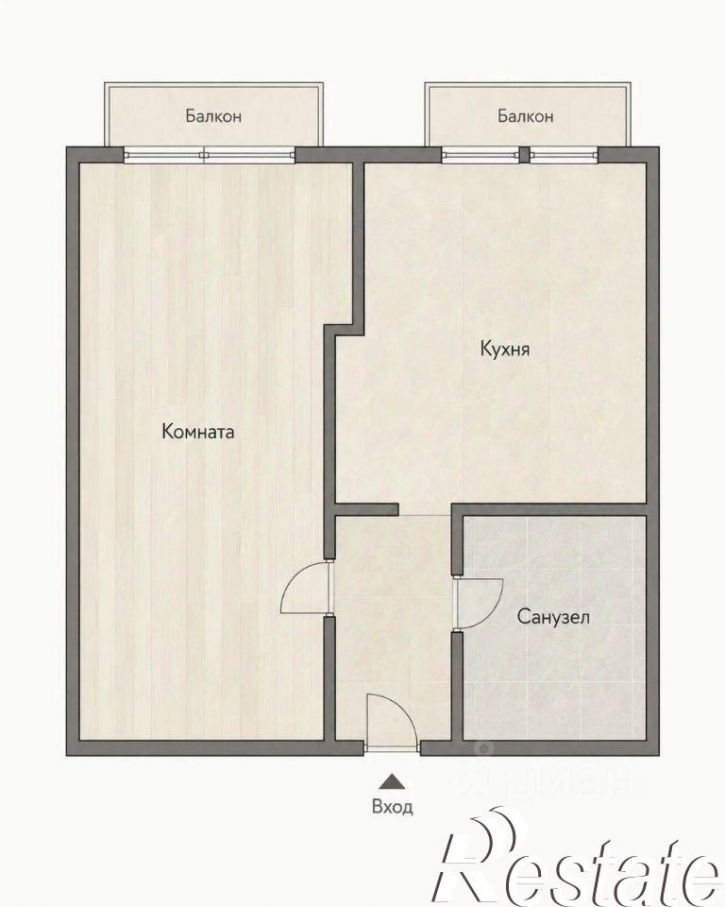 1-комн квартира улица Циолковского, 3,  д. 3