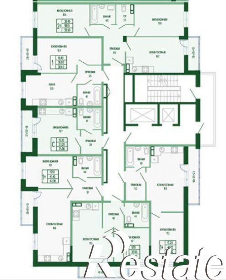 1-комн квартира в новом доме Круговая улица, 4/1 к5,  д. 4/1 к5