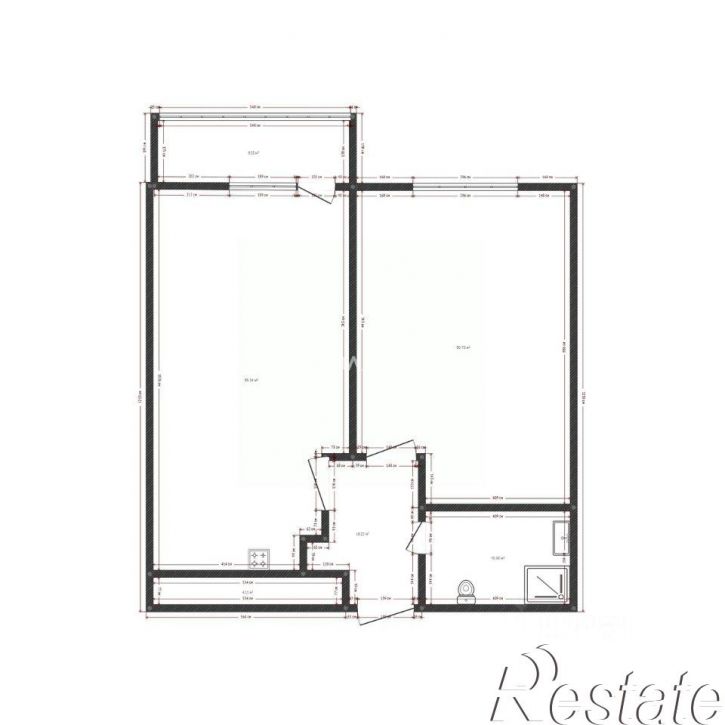 1-комн квартира улица Автолюбителей, 1/7 к3,  д. 1/7 к3