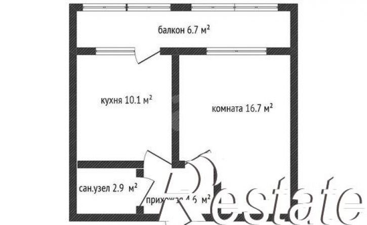 1-комн квартира улица Цезаря Куникова, 18 к4,  д. 18 к4