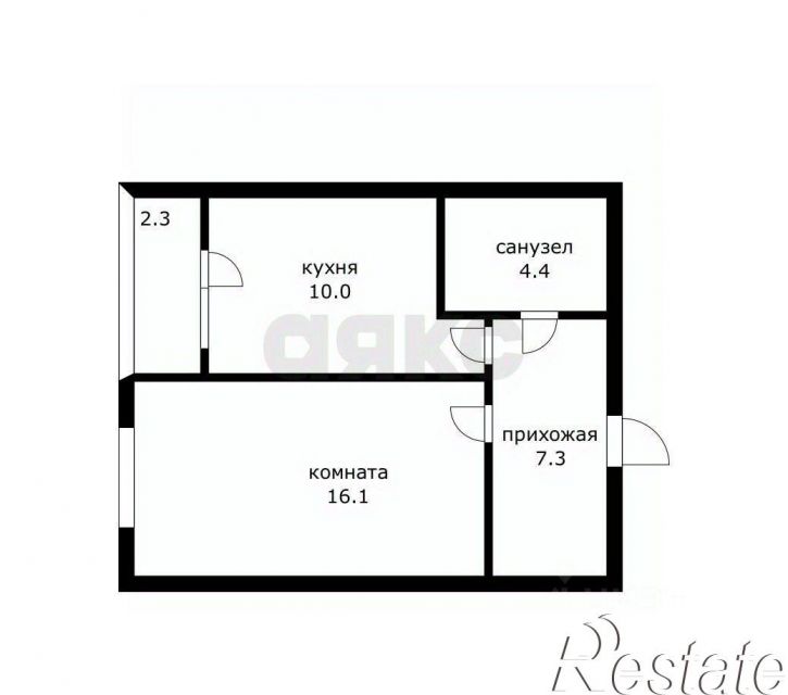 1-комн квартира улица Селезнёва, 4/10,  д. 4/10