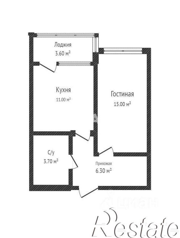 1-комн квартира Садовая улица, 159 к1,  д. 159 к1