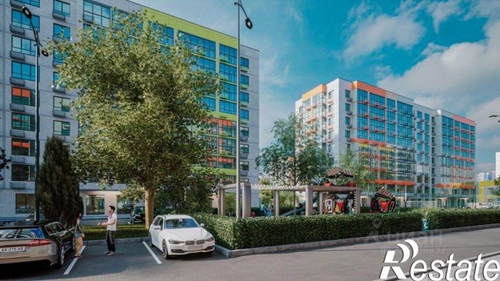2-комн квартира в новом доме улица имени Генерала Корнилова, 17,  д. 17