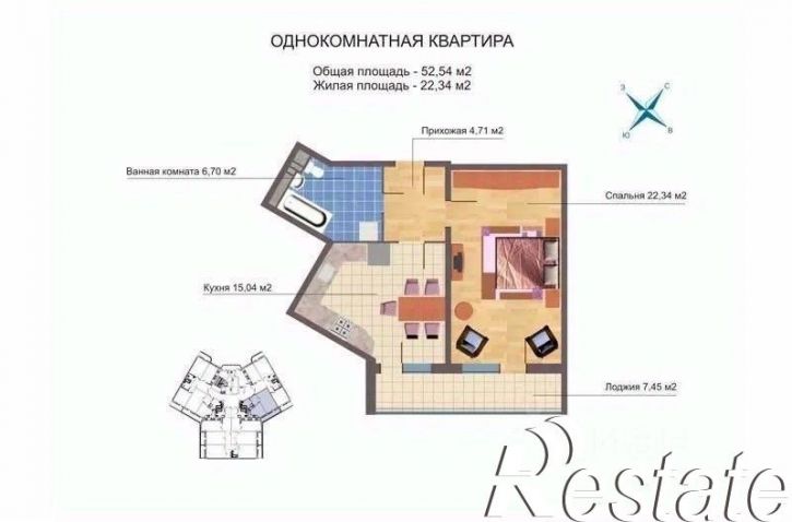 1-комн квартира Кожевенная улица, 28,  д. 28