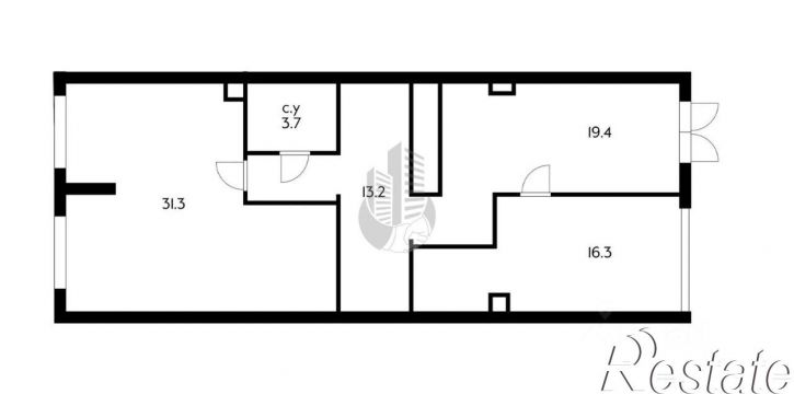 Торговое помещение улица Героя Георгия Бочарникова, 4 к3,  д. 4 к3