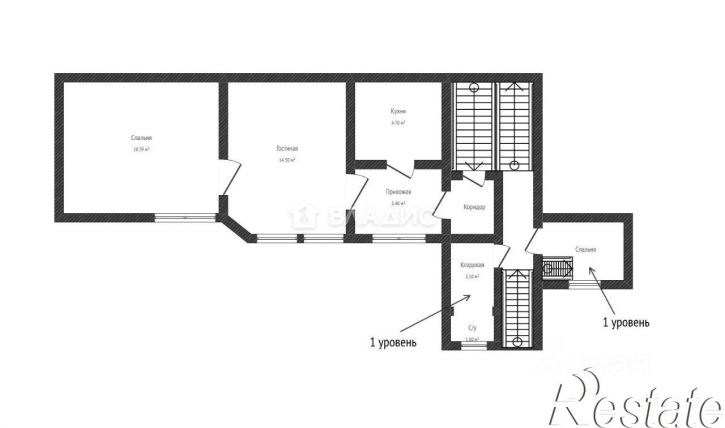 2-комн квартира улица Янковского, 12А,  д. 12А
