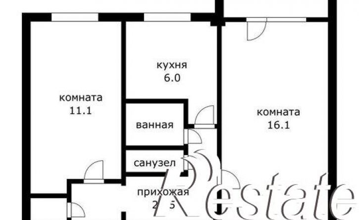 2-комн квартира улица Игнатова, 25,  д. 25