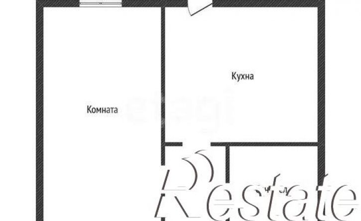 1-комн квартира улица Краеведа Соловьёва, 6 к3,  д. 6 к3