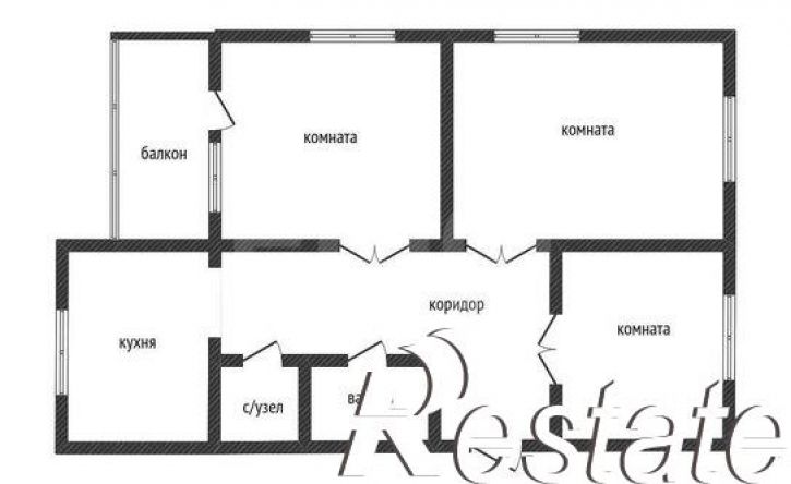 3-комн квартира улица Гаврилова, 87,  д. 87