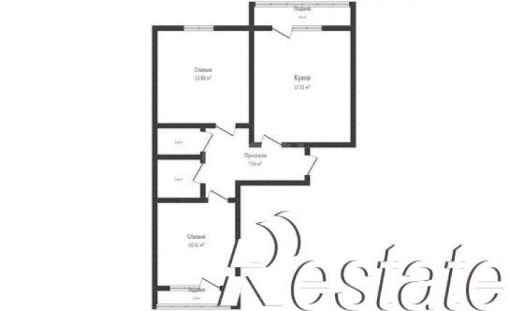 2-комн квартира Домбайская улица, 55 к7,  д. 55 к7