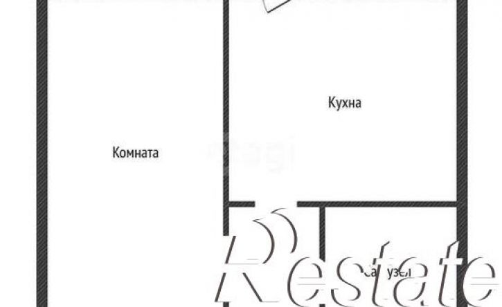 1-комн квартира улица Краеведа Соловьёва, 6 к7,  д. 6 к7