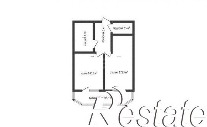 1-комн квартира Ростовское шоссе, 30/6 к3,  д. 30/6 к3