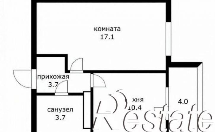 1-комн квартира Старокубанская улица, 123А,  д. 123А