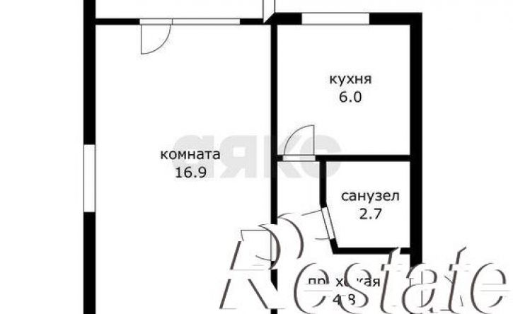1-комн квартира улица Тургенева, 122,  д. 122