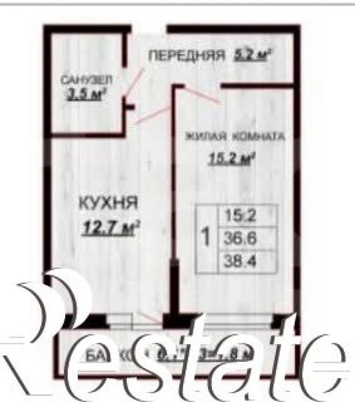 1-комн квартира Тепличная улица, 62/1 к4,  д. 62/1 к4