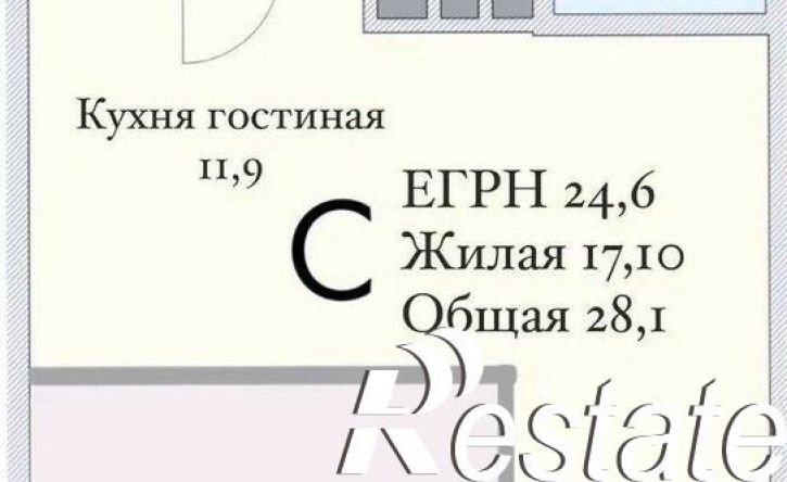 1-комн квартира улица Западный Обход, 39/2,  д. 39/2