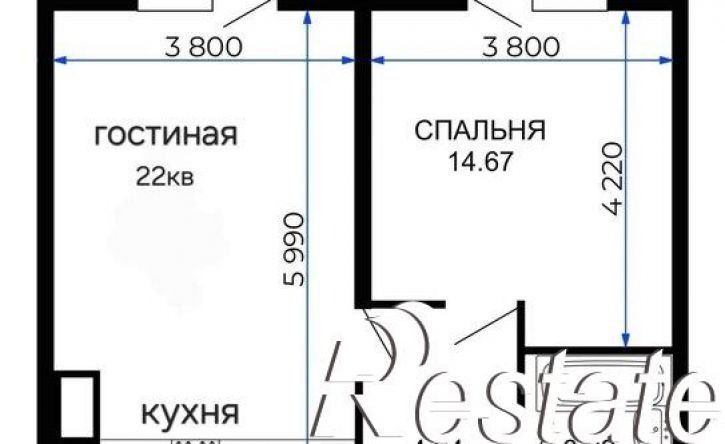 1-комн квартира улица Петра Метальникова, 36,  д. 36