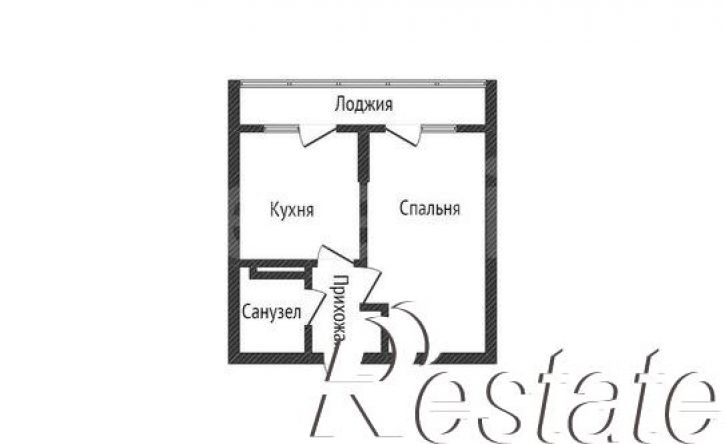 1-комн квартира улица имени Генерала Корнилова, 1,  д. 1