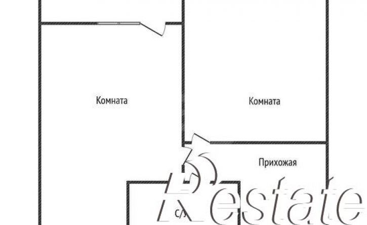 2-комн квартира улица Лётчика Позднякова, 2 к13,  д. 2 к13