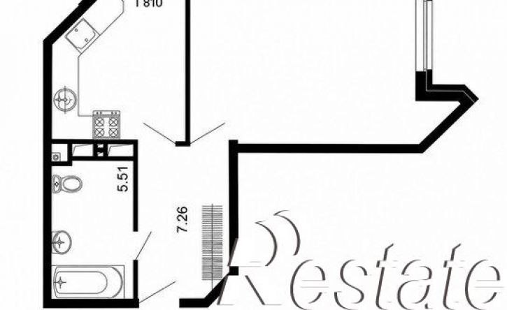 1-комн квартира улица Ветеранов, 85 к1,  д. 85 к1