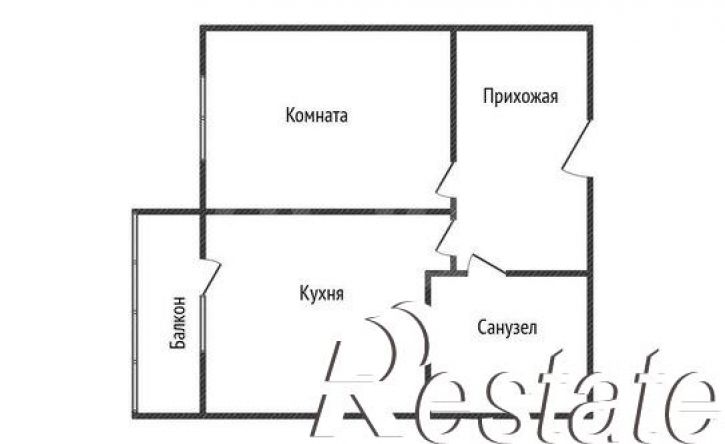 1-комн квартира улица Валерия Вишневецкого, 7 к1,  д. 7 к1
