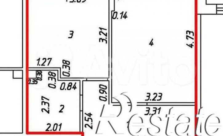 1-комн квартира улица Героев-Разведчиков, 6 к2,  д. 6 к2